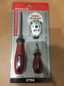 P&N All-In-One 3 Piece Screwdriver Set (NEW)