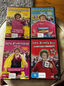 Mrs Browns Boys Season 1-3 And Christmas Special Dvds.