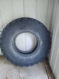 Tyre 14.00R24.TG Bridgestone USED, FREE, Not sure of condition