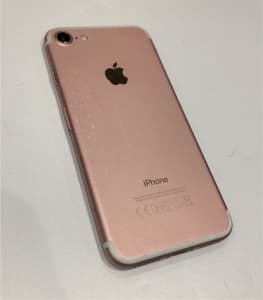 iPhone 7 📱Rose-Gold 128 Gigs PreOwned UNLOCKED for Sale