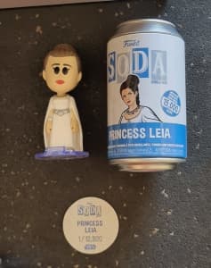 Funko soda Star Wars Princess Leia common figure - New