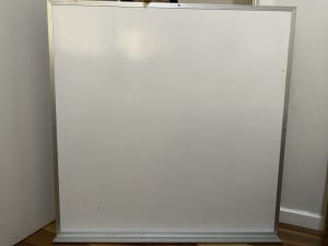 White Board with Aluminum Frame 900X 900mm