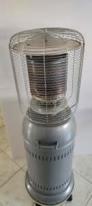 Genuine Fiammetta Outdoor Gas Heater with wheels for easy portability