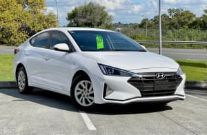 2018 Hyundai Elantra AD.2 MY19 Go White 6 Speed Sports Automatic Sedan