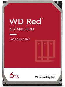 Western Digital Red 6TB HDD - WD Red NAS Hard Drive