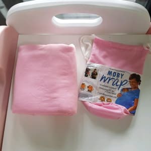 MOBY wrap, suitable for 1 baby or even twins!!