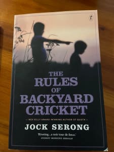 English textbook The Rules of Backyard Cricket 
