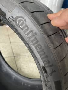 2 tyres continental sport contact245/35/19
