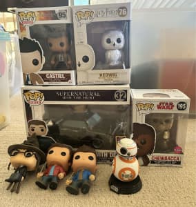 Various Funko pops for sale