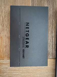 NETGEAR GS108Tv2 8-Port Gigabit Smart Managed Pro Switch, ProSAFE Life
