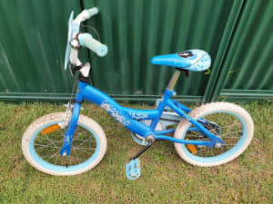 Kids Frozen blue bicycle