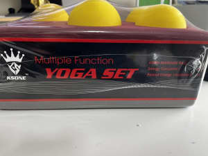 Brand new Yoga set with energy circulators 