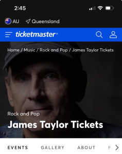 James Taylor - A Day On The Green QLD. Section 2