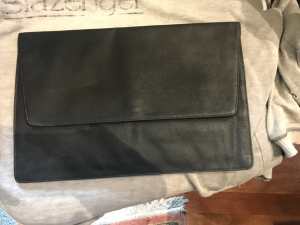 Broadway leather document wallet