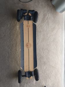 Bamboo GTR Electric Skateboard (Both Wheel types and extra gear)