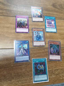 Assorted yugioh cards