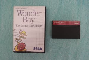 Sega Master System Game Wonder Boy - (NO MANUAL)
