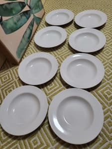 Hollow plates and flat plates from Royal Doulton