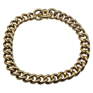 9ct Yellow Gold Bracelet - 24cm 51G