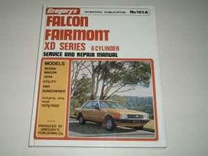 Gregorys Falcon Fairmont XD Series 6cyl Service Repair Manual