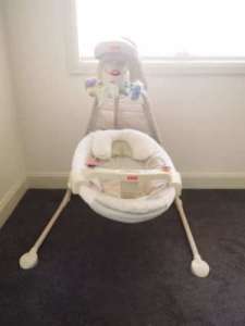 Fisher-Price Natures Touch Baby Swing. Good Condition.Breakfast Point