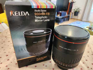 Kelda 900mm mirror lens for Canon
