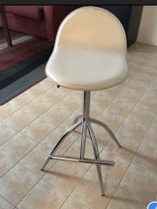 High leather chair. 3 available 