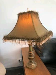 Vintage retro brase lamp $30