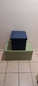 COLLAPSIBLE STORAGE BOXES X TWO