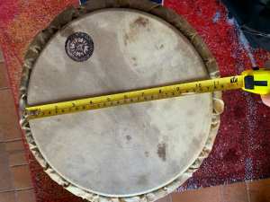 DJEMBE W/carry bag, previously owned, completely unused