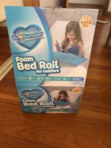 Foam bed rail for toddlers