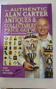 Alan Carter Antiques and Collectables Book 2007 Large hardcover.