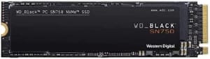 Western Digital WD Black 1tb SN750 M.2 NVMe SSD
