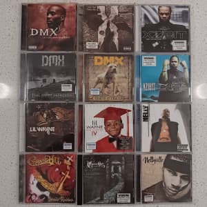 DMX, Xzibit, Lil Wayne, Cypress Hill & Nelly CDs