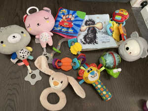 Bundle of baby toys -mixed