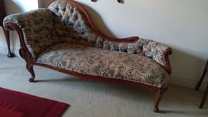 Antique chaise lounge