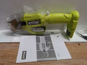 Ryobi R18SEC 18V Cordless Bypass 20mm Pruning Secateurs cutter Tool On