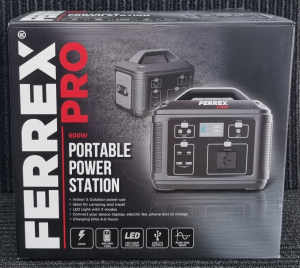 Ferrex Pro 600W Portable Power Station Indoor & Outdoor Power Use