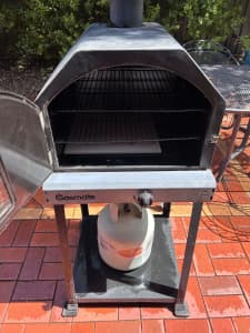 Gas mate pizza oven with stand