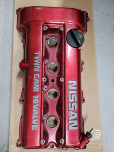 Red-top Nissan SR20DET Rocker engine Cam Cover turbo S13 180sx
