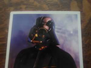 Vintage Star Wars: Empire Strikes Back Topps Giant Photo Card 23 Vader