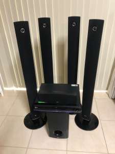 LG Wireless Blu-ray home theatre system