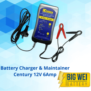 Century Battery 12V 6AMP Charger & Maintainer