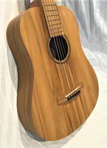 Martinez Babe Traveller Acoustic Elec Guitar Jati-Teakwood