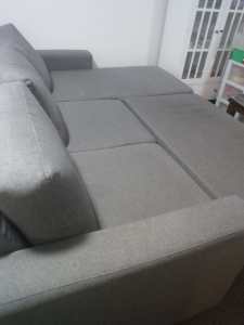 L SHAPE SOFA BED WITH STORAGE