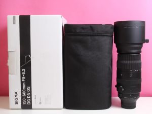 SIGMA 150-600mm F/5-6.3 DG DN OS SPORTS Lens For SONY E-Mount EXC BOX!