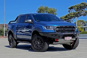 2020 Ford Ranger PX MkIII 2020.25MY Raptor Blue 10 Speed Sports Automatic Double Cab Pick Up