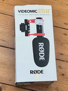 Rode Video Mic GO II Microphone