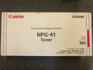Toner NPG-41 Magenta - Genuine Canon