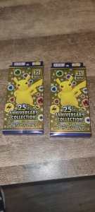 2x sealed japanese 25th anniversary boosterboxes 